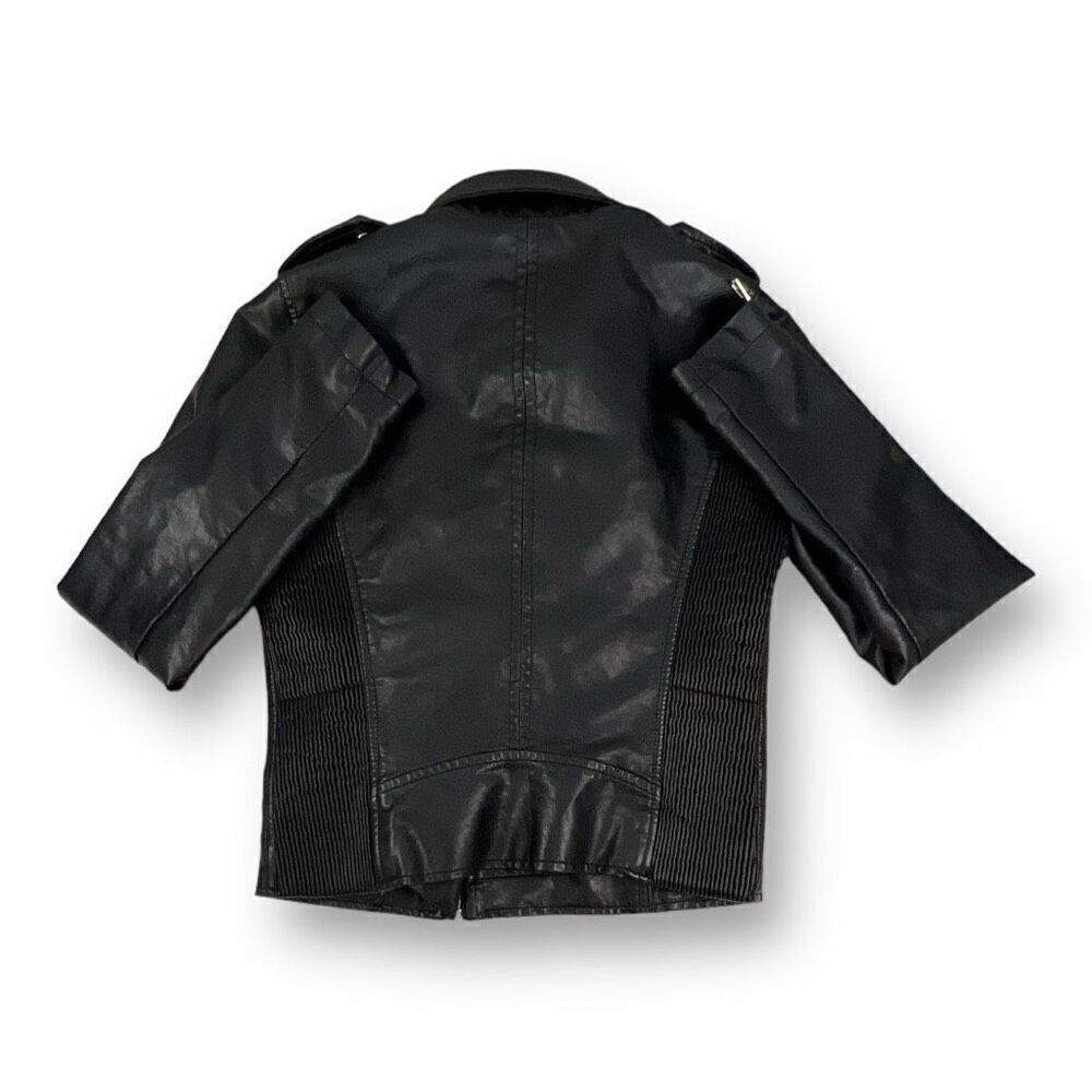 AFTF Basic Leather Jacket Size Medium - image 5